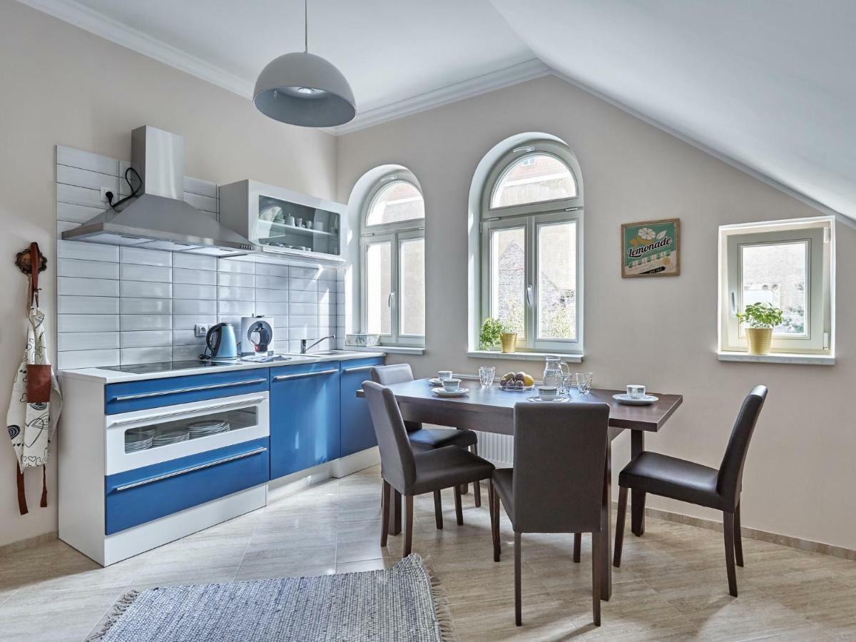 Apartman Villa Eiche 玛丽亚温泉 外观 照片